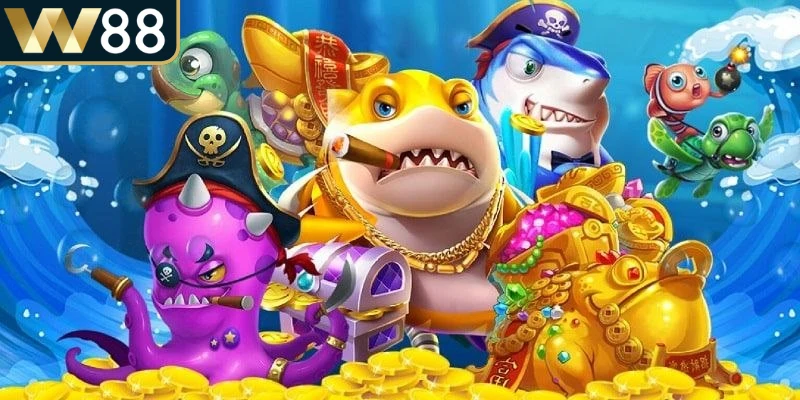 Bắn Cá Rùa Xanh - Game Đổi Thưởng Hấp Dẫn Cho Ngư Thủ 4 Một số phiên bản game cho phép kích hoạt bom, bẫy hay tăng tốc độ bắn
