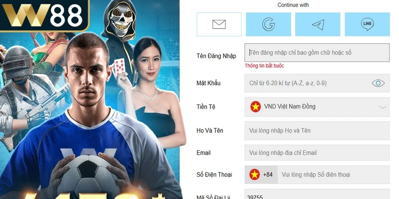 Các Lỗi Khi Đăng Ký W88 Và Cách Khắc Phục Nhanh Chóng 2 Các lỗi khi đăng ký W88 về thông tin không chính xác