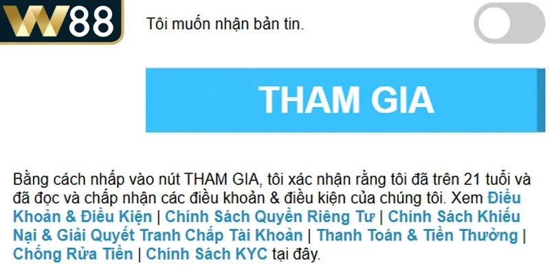 Đăng Ký W88 Điện Thoại Tiện Ích Cho Người Chơi Hiện Đại 4 Lưu ý khi đăng ký W88 điện thoại