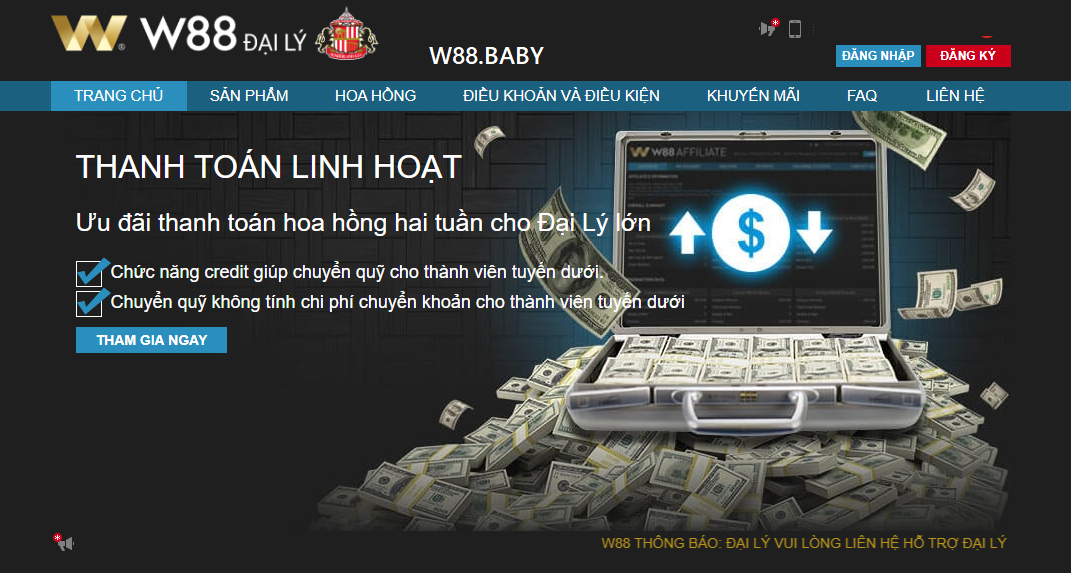 Mô hình đại lý W88 Mô hình đại lý W88