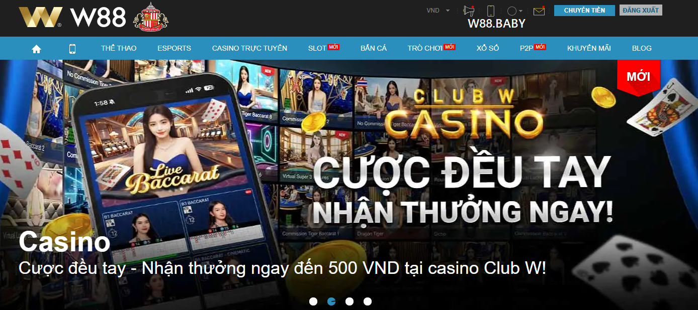 Nạp tiền W88 Nạp tiền W88